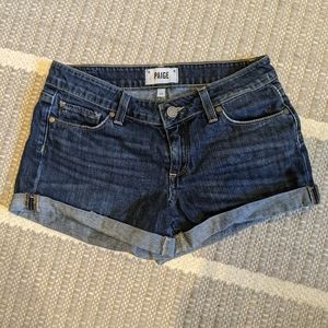 Paige denim shorts size 24